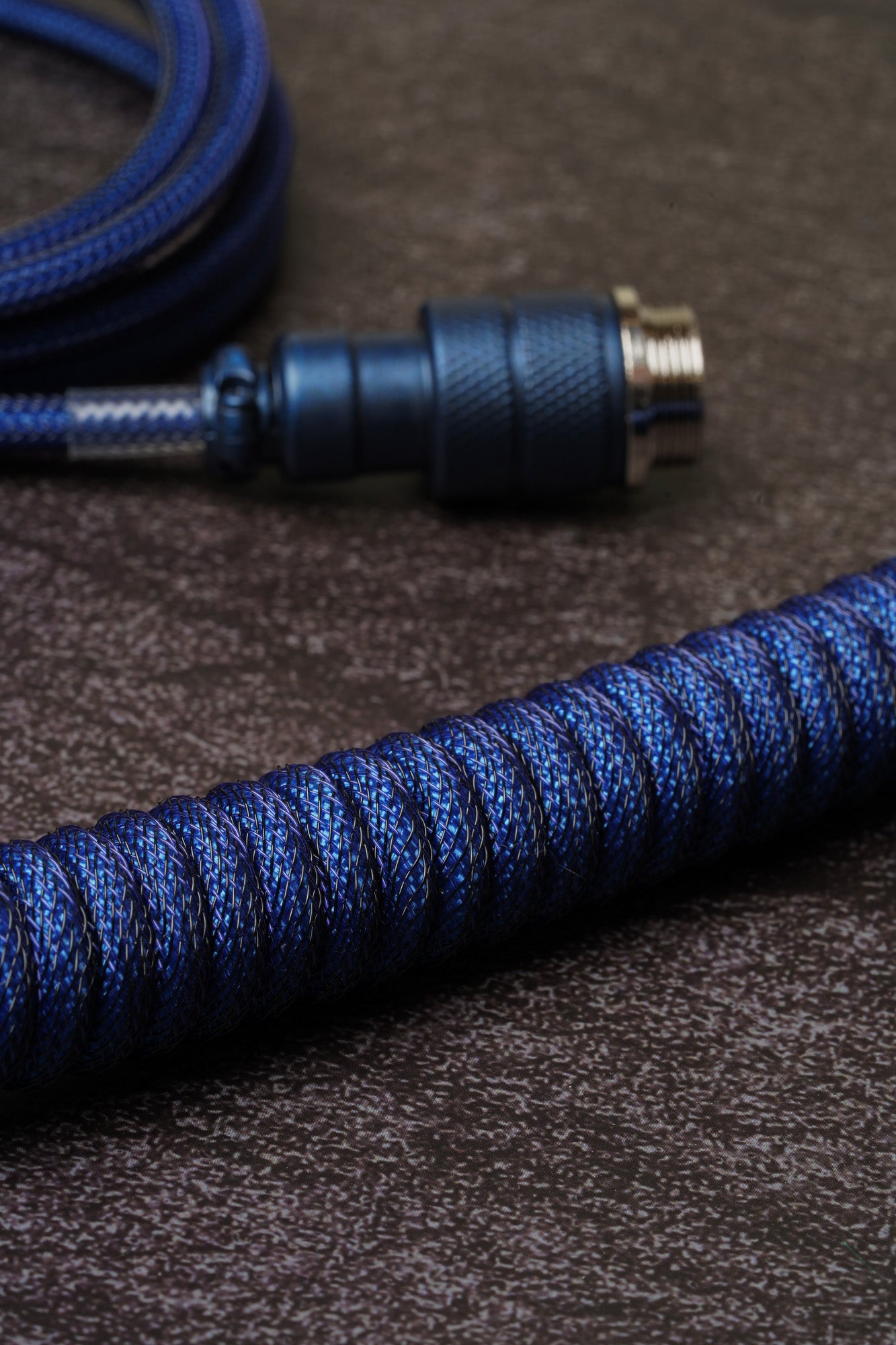 Mystic Blue In-stock usb coiled cable